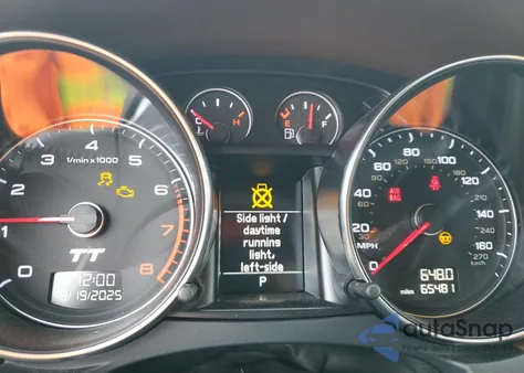 2012 Audi Tt Premium Plus z USA, uszkodzony, nr VIN TRUSFAFK3C1019264